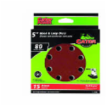 Ali Industries Gator® 4142 5 in 80 Grit Aluminum Oxide Hook and Loop Sanding Disc