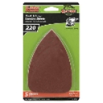 Ali Industries Gator® 3730 3-1/2 in x 5 in 220 Grit Very Fine Aluminum Oxide Hook and Loop Sanding Sheet