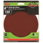 Ali Industries Gator® 3010 6 in 150 Grit Aluminum Oxide Stick-On Sanding Disc