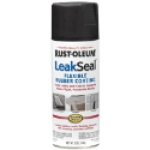 Rust-Oleum® LEAKSEAL® 265494 12 oz LeakSeal Black Oil Base Flexible Rubber Coating