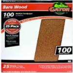 Ali Industries Gator® 3276 11 in x 9 in 100 Grit Medium Aluminum Oxide Sanding Sheet