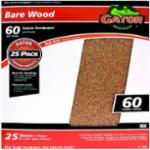 Ali Industries Gator® 3278 11 in x 9 in 60 Grit Coarse Aluminum Oxide Sanding Sheet