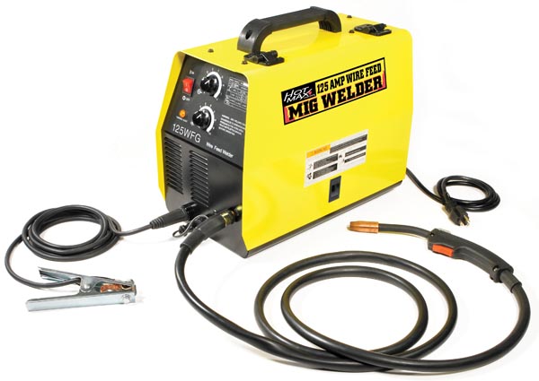 KDAR 125WFG 120 V 15 A 25 to 125 A MIG Welder