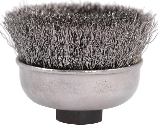 KDAR Hot Max Torches™ 26060 3 in Carbon Steel Coarse Crimped Wire Cup Brush