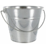 OMEGA OHP-6 6 qt Hot Dipped 6-1/2 in Cleaning Pail