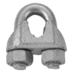 BARON 260-1/4 1/4 in Iron/Steel Wire Rope Clip