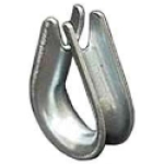 BARON 264EG-3/8 3/8 in Steel Wire Rope Thimble