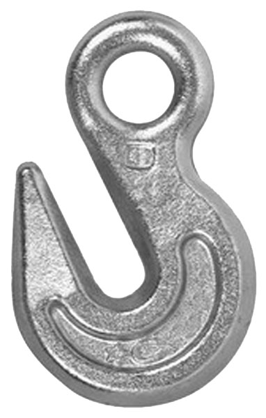 BARON 332-1/4 Grade 43 1/4 in Drop-Forged Alloy Steel Eye Grab Hook