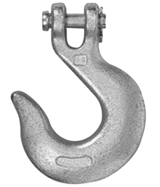 BARON 331-1/4 Grade 43 1/4 in Drop-Forged Carbon Steel Clevis Slip Hook