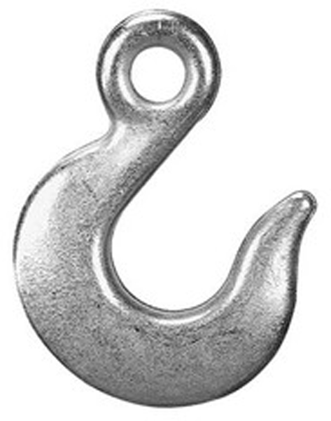 BARON 329-5/16 Grade 43 5/16 in Drop-Forged Carbon Steel Eye Slip Hook