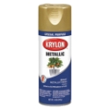 Sherwin Williams Krylon® K01701A77 11 oz Aerosol Can Bright Gold Gloss Metallic Spray Paint