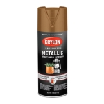 Sherwin Williams Krylon® K01708A77 11 oz Aerosol Can Brass Gloss Metallic Spray Paint