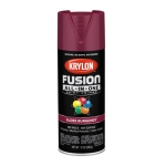 Sherwin Williams Krylon® ALL-IN-ONE® K02704007 12 oz Aerosol Can Burgundy Gloss Primer and Spray Paint