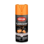 Sherwin Williams Krylon® K03102777 11 oz Aerosol Can Yellow-Orange Gloss Exterior Fluorescent Paint