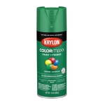 Sherwin Williams Krylon® COLORMAXX K05517007 12 oz Aerosol Can Emerald Green Gloss Spray Paint