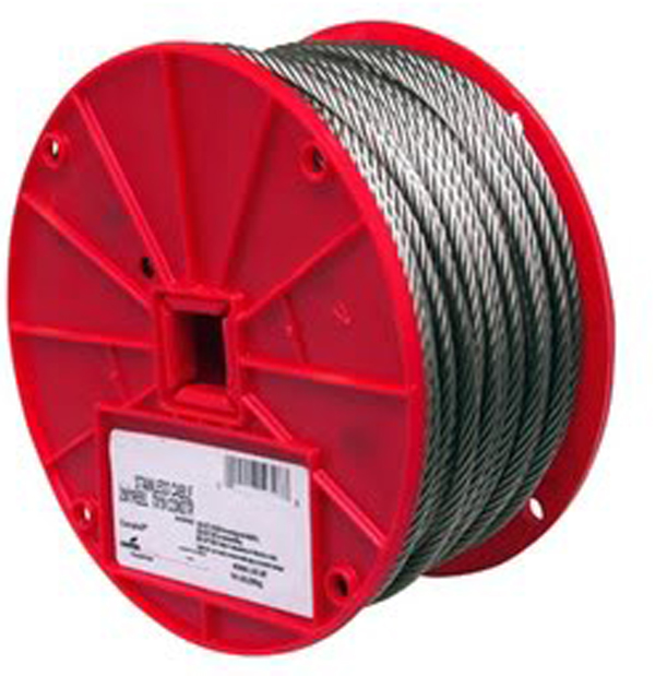 BARON 516719200 5/16 in 200 ft Steel Aircraft Cable