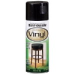 Rust-Oleum® 1909830 12 oz Black Aerosolized Mist Specialty Vinyl Spray Paint