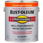 Rust-Oleum® PROFESSIONAL 7555402 1 gal Safety Orange Liquid High Performance Protective Enamel Paint