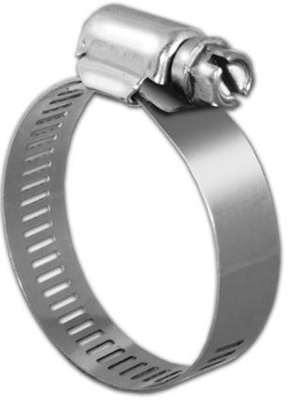 KDAR Company Pro Tie 33010 1-13/16 - 2-3/4 in 201 Stainless Steel Regular Duty Worm Drive Hose Clamp