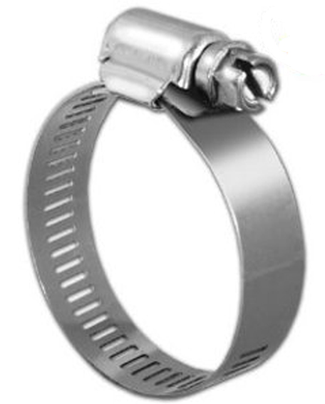 KDAR Company Pro Tie 33011 2-1/16 - 3 in 201 Stainless Steel Regular Duty Worm Drive Hose Clamp