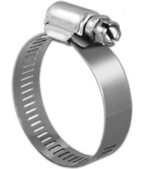 KDAR Company Pro Tie 33012 2-5/16 - 3-1/4 in 201 Stainless Steel Regular Duty Worm Drive Hose Clamp