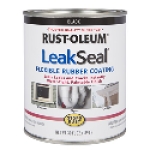 Rust-Oleum® LEAKSEAL® 271791 30 oz Black Liquid Flexible Rubber Coating