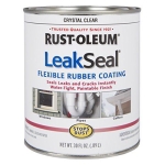 Rust-Oleum® LEAKSEAL® 275116 30 oz Crystal Clear Liquid Flexible Rubber Coating