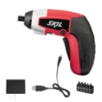 SKIL® 2354-07 1/4 in 4 V Lithium-Ion Brushless Palm Size Screwdriver with 5-Piece Accessory Set