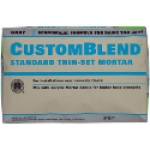 CUSTOM Building Products CustomBlend® CBTSG50 50 lb Bag Gray Solid Powder Economical Non-Modified Thin-Set Mortar