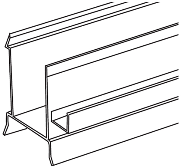 Western™ 1002-10FT Aluminum White 10 ft H-Frame