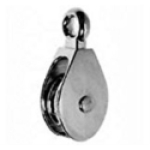 BARON 0174-3/4 3/4 in Single Wheel Rigid Eye Pulley