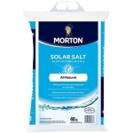 Morton Salt F149830000G 40 lb Bag Pellets Water Softener Salt