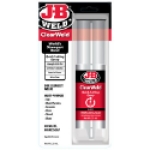 J-B Weld CLEARWELD™ 50112 25 ml Syringe Clear Liquid Epoxy Adhesive