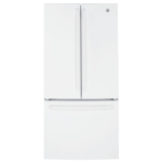 GE GE GNE25JGKWW 69-7/8 in 32-3/4 in 37-1/2 in French Door Refrigerator