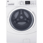 GE GE GFW450SSMWW 4.5 cu-ft 120 V 15/20 A Front Load Washer With Steam