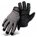 PIP® BOSS® 5204L L Male Black/Gray Mechanic's Utility Gloves