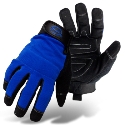 PIP® BOSS® 5205XL Male XL Synthetic Leather Black/Blue Mechanic's Utility Gloves