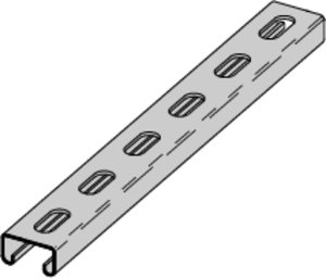 United Pipe & Steel 057220 Galvanized Steel Metal Conduit Strut