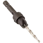 IRWIN® 1882781 9/16 in 3-5/8 in High Speed Steel Tapered Countersink Drill Bit