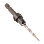 IRWIN® 1882782 11/64 in 4 in High Speed Steel Tapered Countersink Drill Bit