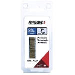 Arrow® 23G25-1K 1 in Galvanized Steel Pin Nail