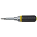 Klein® 32558 7.891 in 6-in-1 Multi-Bit Screwdriver / Nut Driver