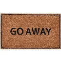 ManaKey Group JobSite® 54252 Coir 18 in 29 in Go Away Door Mat