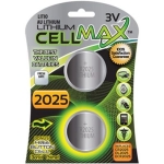 Value Max Products CellMax® CM-CR2025-BP2 Lithium-Ion Battery Watch Battery