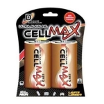 Value Max Products CellMax® CM-LR20-BP2 Alkaline Battery D Battery