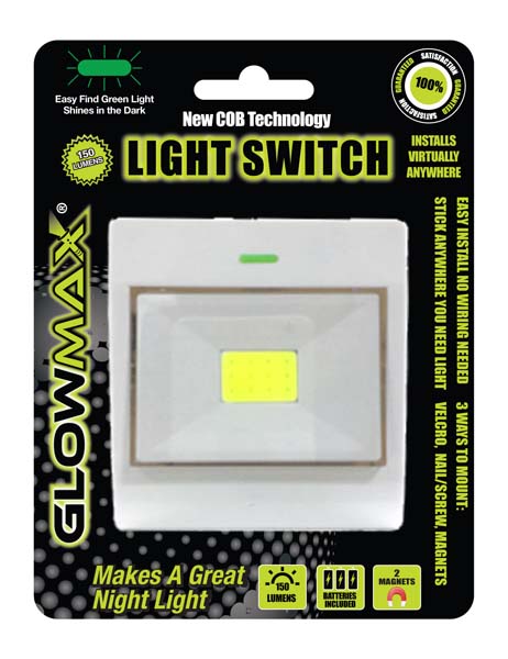 Value Max Products GlowMax® G-150LS-BP1 150 Lumens Cordless Switch Light