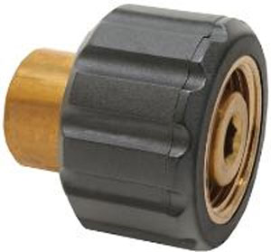 KDAR Hot Max Torches™ 29000 1/4 in M22F x FNPT Brass Screw Coupler