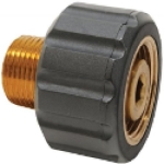 KDAR Hot Max Torches™ 29001 1/4 in M22F x MNPT Brass Screw Coupler