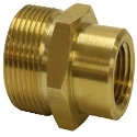 KDAR Hot Max Torches™ 29004 1/4 in M22M x FNPT Brass Screw Nipple