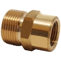 KDAR Hot Max Torches™ 29006 3/8 in M22M x FNPT Brass Screw Nipple